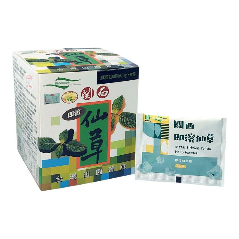 今日生活香港进口台湾即溶仙草粉糖水甜点解暑解渴解馋3g*8小包版