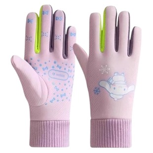 东北哈尔滨雪乡旅游儿童保暖防寒玩雪装备骑行滑雪防水手套冬骑车