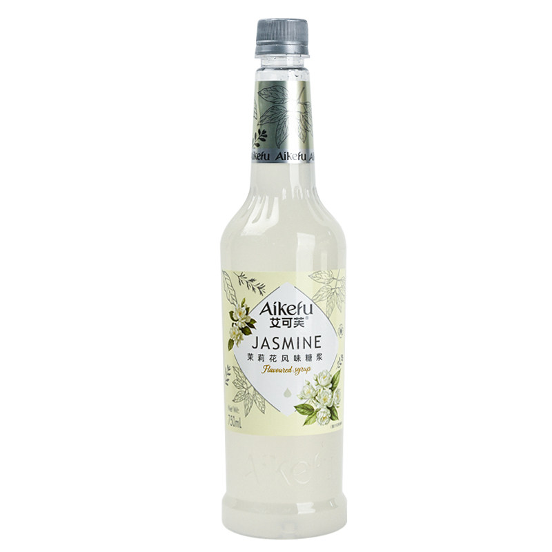 茉莉花风味糖浆750ml咖啡拿铁奶茶调酒鸡尾酒调酒专用原料