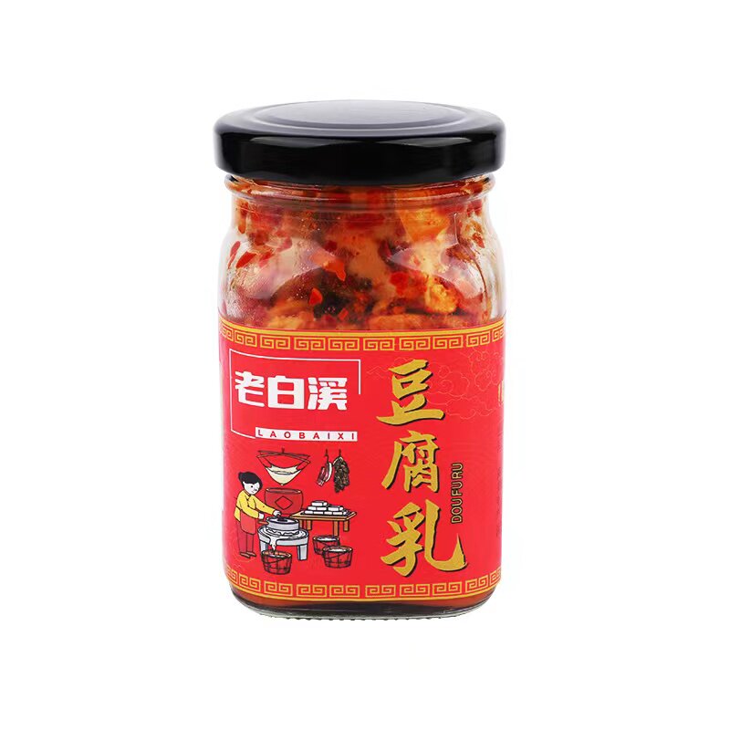 香辣湖南下饭菜豆腐乳手工制作