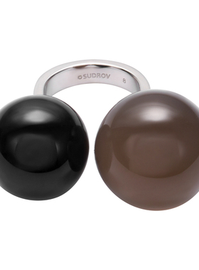 SUDROV素觉 2026S/S更自如地向内生长设计感独特宝石戒指食指戒女