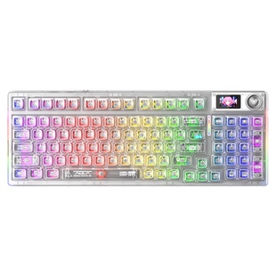 狼蛛F98PROV3升级版无线三模客制化机械键盘游戏电竞专用鼠标套装