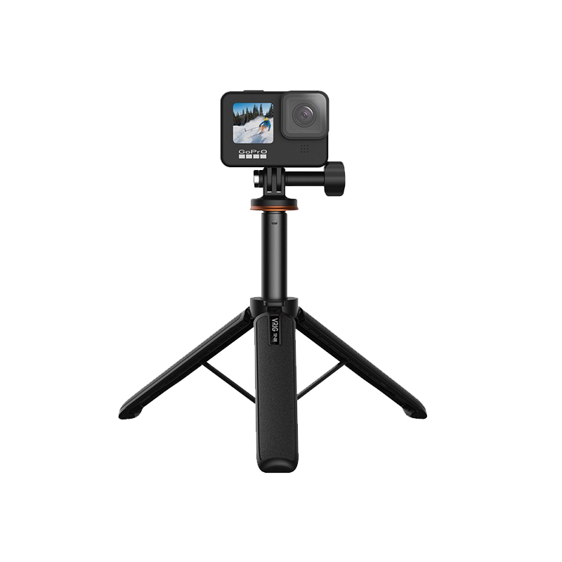 VRIG唯乐格TP08适用gopro12/11手持延长杆10大疆action4/3运动相机全景Insta360 acepro自拍杆配件x4三脚支架