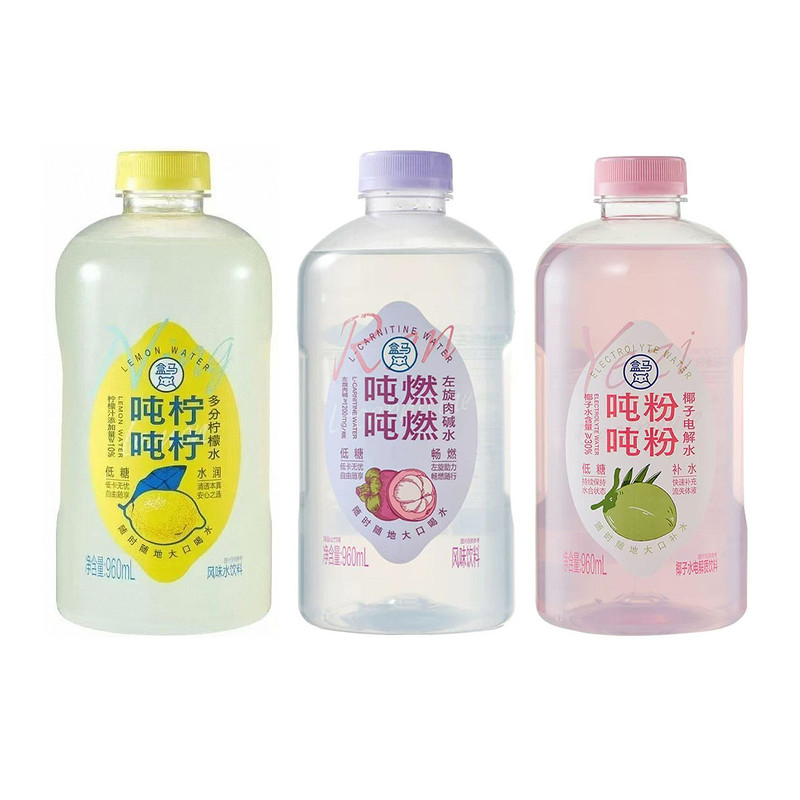 盒马吨吨桶左旋肉碱水粉粉椰子水
