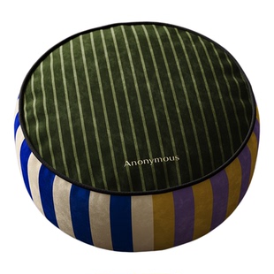 曼斯中古风坐墩客厅沙发脚墩可拆洗地上看书蒲团懒人榻榻米坐垫子