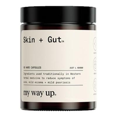 My Way Up肤肠同养胶囊锌肌肽养肠胃VB5布拉迪酵母菌调理60粒/瓶