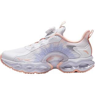 安踏童鞋女童能量环跑鞋2026春夏新款女大童跑步鞋纽扣运动鞋