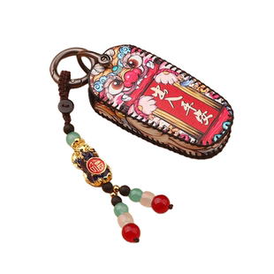 适用2025款吉利熊猫mini车钥匙包套迷你MINI女士专用包壳扣可爱