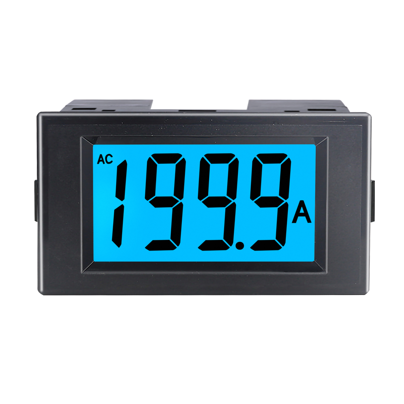 电流表数显交流20a50a100a200a250a检测显示模块D69-240T带互感器