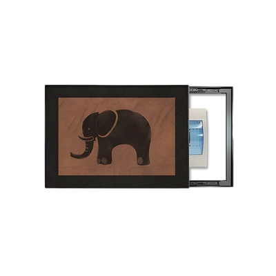 法蒂雅大象电表箱装饰画