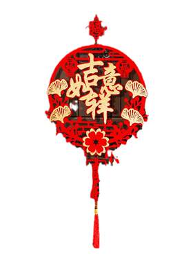 过年福字挂件门口客厅入户门玄关2026马年春节新年装饰中国结挂饰
