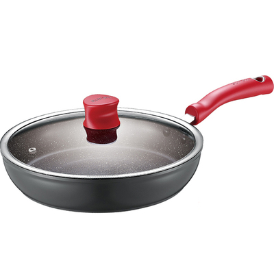 苏泊尔平底锅家用不粘麦饭石