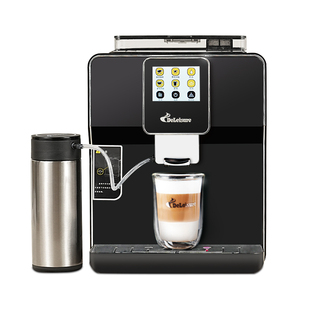 德颐DE-320触摸屏全自动咖啡机小型家用意式美式商用办公室现磨豆