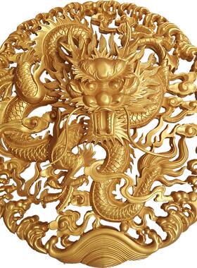 龙头东阳木雕中式挂件
