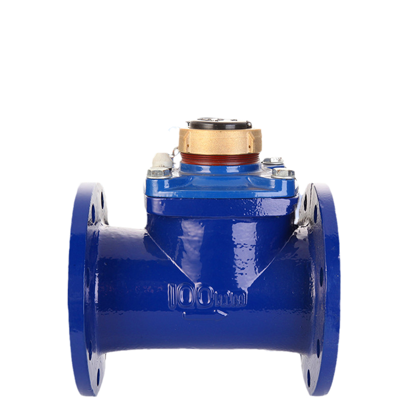 干式可拆卸法兰水表螺翼LXLC/G防冻大口径工业数字立式冷热水表