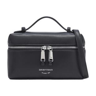 EMPORIO ARMANI/阿玛尼26年春夏新款女士拉链单肩斜挎手提包官方