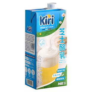 kiri凯瑞芝士酪乳1L凯芮奶油奶盖厚芝士乳泰式咸法酪茶饮咖啡烘焙