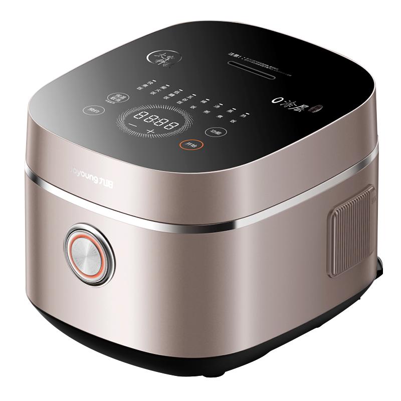 九阳电饭煲家用0涂层电饭锅多功能不粘锅不锈钢煮饭锅低糖彩屏5A