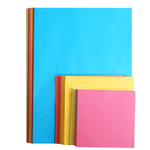 折纸彩纸a4手工纸儿童彩色幼儿园专用纸大号大尺寸厚硬卡纸幼儿小学生创意剪纸叠纸正方形千纸鹤材料包76