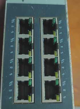 2891002德国菲尼克斯百兆8口工业以太网交换机FL SW