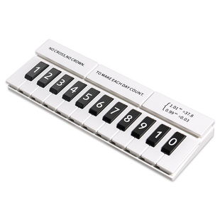 钢琴临时停车号码牌挪车电话牌二维码夜光创意摆件车上女士高级感