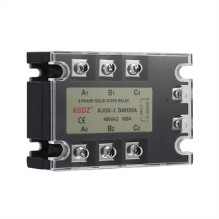 TSR三相固态继电器KJGX-3D4880A60A50A40A25A10A直流36V交流480V
