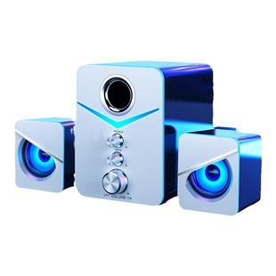 音响台式电脑家用桌面有线带麦小音箱喇叭影响低音炮多媒体蓝牙