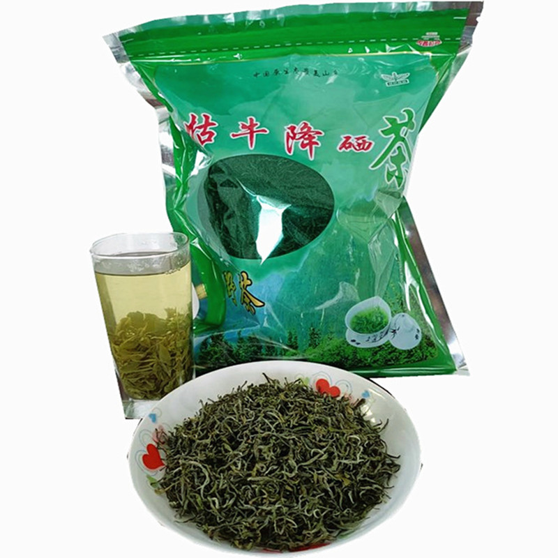 2026年新茶绿茶炒青茶叶石台野生硒茶牯牛降高山野茶雨前二级500g