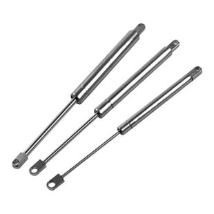 304不锈钢气弹簧液压支撑杆316气动伸缩压力防水食品医药鱼池盖板