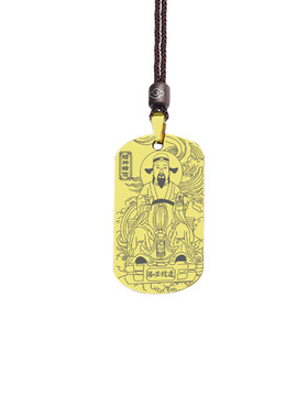 赌神韩信吊坠赌王神像