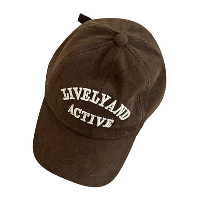 韩版百搭款洋气男童女童鸭舌帽