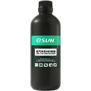 易生eSUN光敏树脂低气味LCD类ABS高强度树脂A200光固化3D打印耗材1KG装405nm波段 高韧性 耐冲击