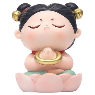 【财神之子】哪吒祖庙景区文创周边桌面摆件哪咤玩具手办蛋糕装饰