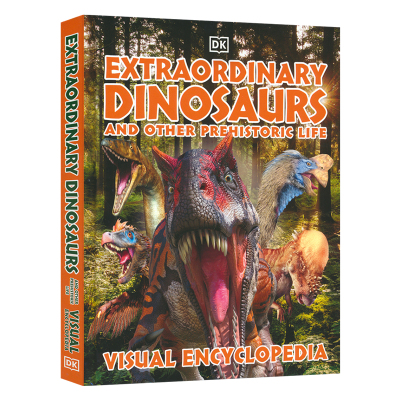 Extraordinary Dinosaurs and Other Prehistoric Life 非凡恐龙视觉百科全书 史前生物 7-11岁 小学课外读物 英文原版进口图书
