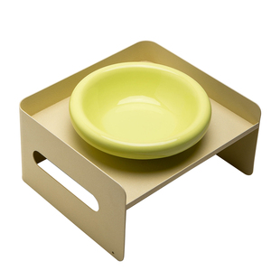 Petdebby宠物碗猫食盆陶瓷AE碗大口径防黑下巴狗狗碗食盆增高护颈