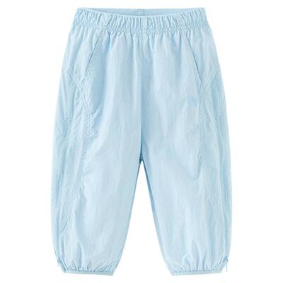 迷你巴拉男童女童夏季防蚊长裤夏