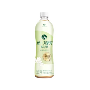 统一阿萨姆奶茶低糖饮料茉莉奶绿整箱500ml*15瓶