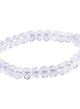 天然手链晶西缘情侣白水晶