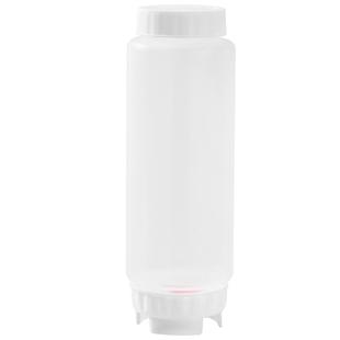 日本双头挤酱瓶倒置耗油蜂蜜番茄果酱商用挤压瓶子密封沙拉酱料瓶