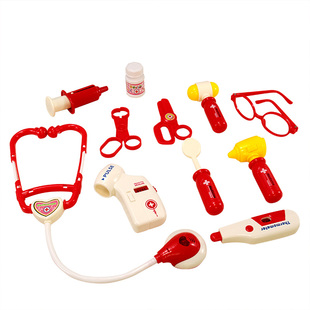 儿童听诊器大夫小孩医生扮演医疗玩具工具全套装衣服打针女孩男孩