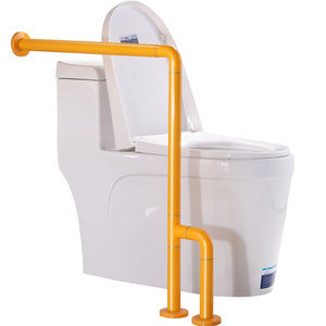 美瑞德无障碍尼龙带腿扶手卫生间厕所马桶蹲坑落地老人残疾人扶手