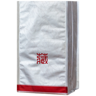 云南普洱七子饼牛皮纸袋纯铝膜散装茶叶袋加厚桶装防潮茶饼自立袋