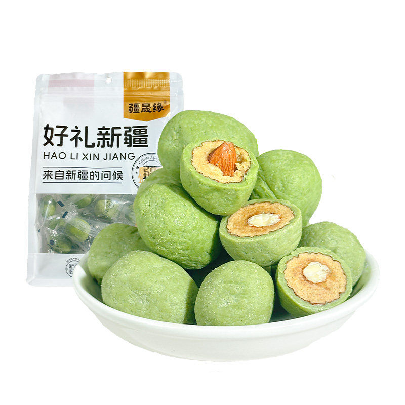 新疆特产美食果蔬巴旦木奶枣红枣