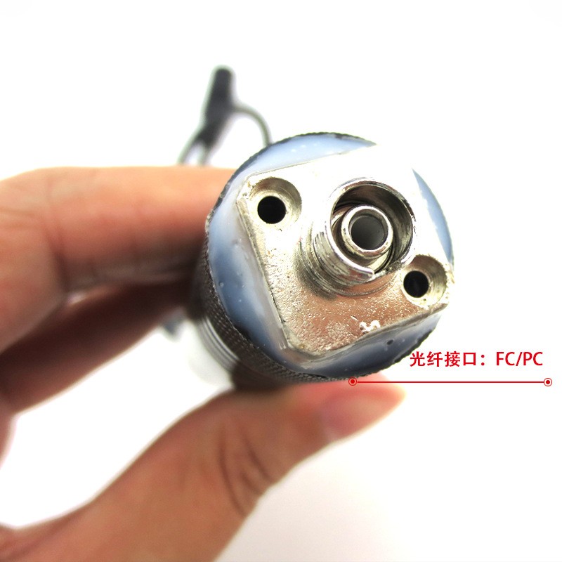 650nm200mw红光光纤耦合激光器 红色点状激光镭射模组多模FC接口