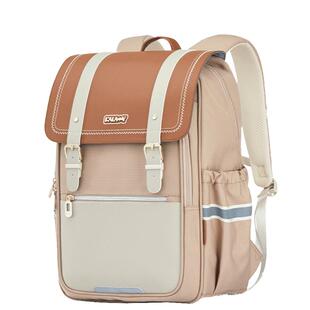 卡拉羊防下坠书包男初中学生五到六年级小学生女护背减负双肩背包