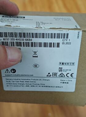 【询价】6es7232-4hd32-0xb0  模块，仅开适用