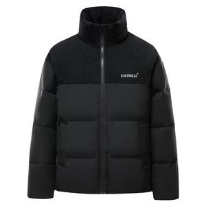 雅鹿羽绒服男士2024冬季新款灯芯绒休闲加厚保暖青少年学生面包服