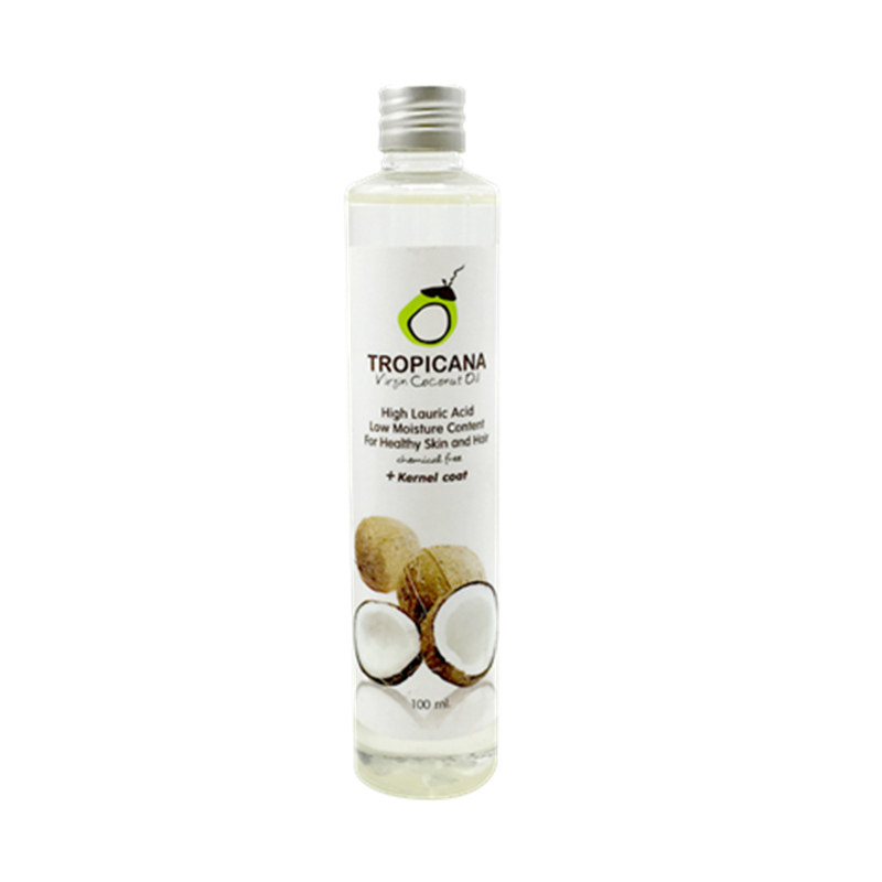 现货泰国tropicana纯天然椰子油护发护手按摩大容量100ml