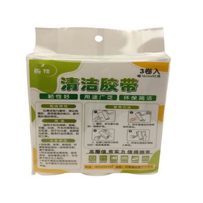 可撕式粘毛纸雨祥粘尘纸芯除尘器