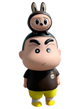 蜡笔小新联名正版潮玩摆件礼盒